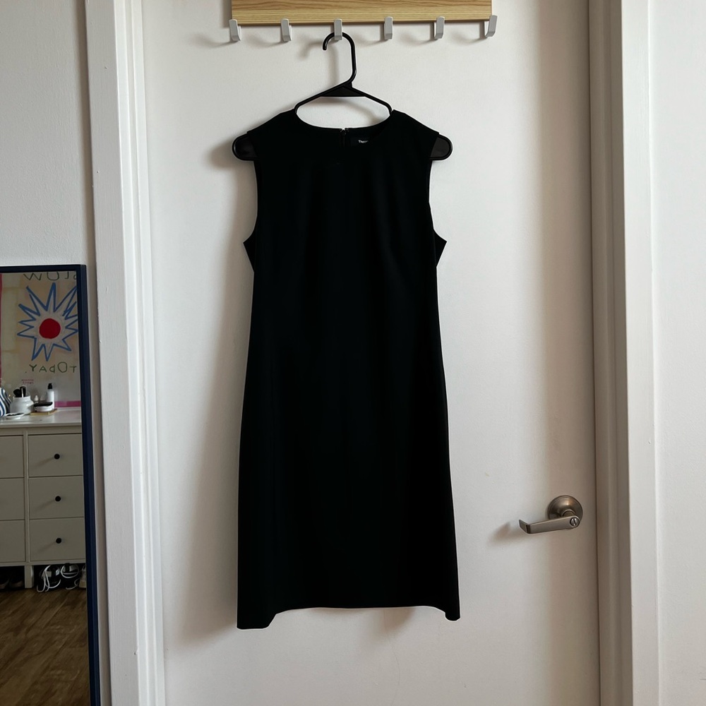 Theory Sleeveless Fitted Dress - 4 - Picture 4 of 4